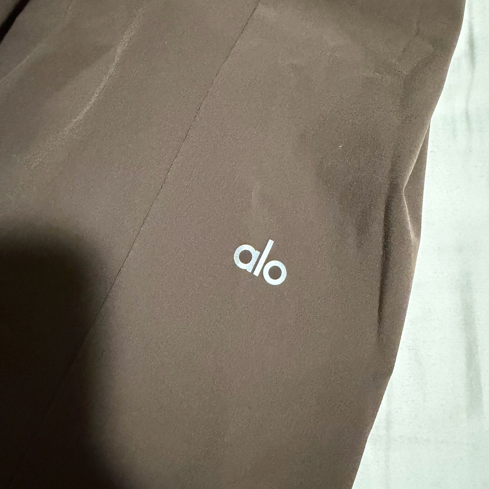 ALO Yoga Dreamscape High-Waisted Trouser - Womens -Brownstone - Picture 5 of 8